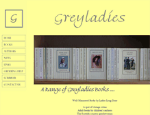 Tablet Screenshot of greyladiesbooks.co.uk
